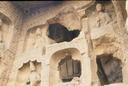 Buddhist images in the stone, inside and out.